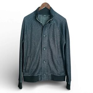 Marc Anthony Grey and Black Lightweight Knit Jacket